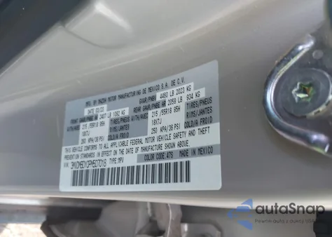 2023 Mazda Cx-30 2.5 Turbo Premium из США, поврежденный, VIN 3MVDMBDY0PM507018